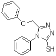 CAS#: 21358-13-4, 5-(Phenoxymethyl)-4-Phenyl-4H-1,2,4-Triazole-3-Thiol