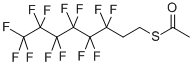 CAS 登录号：213681-67-5， S-(3,3,4,4,5,5,6,6,7,7,8,8,8-十三氟辛基)硫代乙酸酯