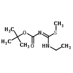 CAS#: 213739-26-5, 2-Methyl-2-Propanyl [(E)-(Ethylamino)(Methylsulfanyl)Methylene]Carbamate