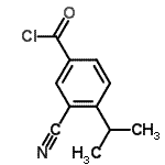 CAS#: 213767-03-4, 3-Cyano-4-Isopropylbenzoyl Chloride