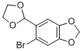 CAS 登录号：2139-43-7， 5-溴-6-(1,3-二氧戊环-2-基)-1,3-苯并二氧戊环
