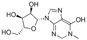 CAS 登录号：2140-73-0， 9-[(2R,3R,4S,5R)-3,4-二羟基-5-(羟基甲基)四氢呋喃-2-基]-1-甲基嘌呤-6-酮
