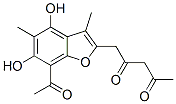 CAS#: 21402-79-9, 1-(7-Acetyl-4,6-Dihydroxy-3,5-Dimethyl-2-Benzofuranyl)-2,4-Pentanedione