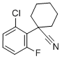 CAS#: 214262-95-0, 1-(2-Chloro-6-Fluorophenyl)Cyclohexanecarbonitrile