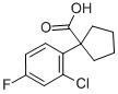 CAS#: 214263-01-1, 1-(2-Chloro-4-Fluorophenyl)Cyclopentanecarboxylic Acid