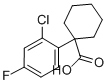CAS#: 214263-02-2, 1-(2-Chloro-4-Fluorophenyl)Cyclohexanecarboxylic Acid