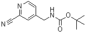 CAS#: 214472-06-7, 2-Methyl-2-Propanyl [(2-Cyano-4-Pyridinyl)Methyl]Carbamate