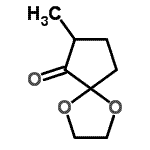 CAS#: 214557-51-4, 8-Methyl-1,4-Dioxaspiro[4.4]Nonan-9-One