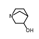 CAS#: 21473-16-5, 1-Azabicyclo[2.2.1]Heptan-3-Ol
