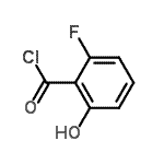 CAS#: 214752-63-3, 2-Fluoro-6-Hydroxybenzoyl Chloride