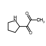 CAS 登录号：214782-66-8， 1-(2-吡咯烷基)-1,2-丙烷二酮