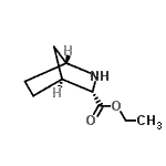 CAS 登录号：214910-41-5， 乙基(1R,3S,4S)-2-氮杂双环[2.2.1]庚烷-3-羧酸酯
