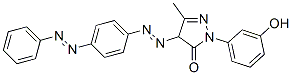 CAS 登录号：21519-06-2， 2,4-二氢-2-(3-羟基苯基)-5-甲基-4-[[4-(苯基偶氮)苯基]偶氮]-3H-吡唑-3-酮