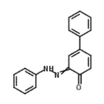 CAS 登录号：21524-23-2， 4-苯基-6-(苯基亚肼基)-2,4-环己二烯-1-酮