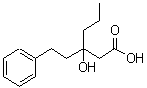 CAS 登录号：215316-59-9， 3-羟基-3-(2-苯基乙基)己酸