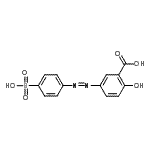 CAS#: 21542-82-5, 2-Hydroxy-5-[(4-Sulfophenyl)Diazenyl]Benzoic Acid
