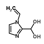 CAS 登录号：215512-69-9， (1-乙烯基-1H-咪唑-2-基)甲烷二醇