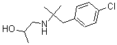 CAS 登录号：21564-60-3， 1-[(4-氯-alpha,alpha-二甲基苯乙基)氨基]-2-丙醇