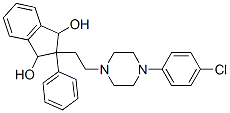 CAS#: 21569-41-5, 2-[2-[4-(4-Chlorophenyl)-1-Piperazinyl]Ethyl]-2-Phenyl-1,3-Indanediol
