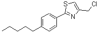 CAS#: 215778-81-7, 4-(Chloromethyl)-2-(4-Pentylphenyl)-1,3-Thiazole