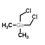 CAS 登录号：21581-91-9， 二(氯甲基)(二甲基)锗烷