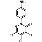 CAS#: 21583-77-7, 2-(4-Aminophenyl)-4,5,6-Trichloro-3(2H)-Pyridazinone