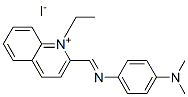 CAS#: 21584-04-3, 2-[[[4-(Dimethylamino)Phenyl]Imino]Methyl]-1-Ethylquinolinium Iodide