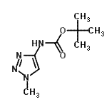 CAS#: 216065-41-7, 2-Methyl-2-Propanyl (1-Methyl-1H-1,2,3-Triazol-4-Yl)Carbamate