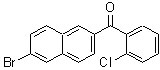 CAS 登录号：216144-73-9， (6-溴-2-萘基)(2-氯苯基)甲酮