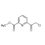 CAS 登录号：216160-41-7， 甲基6-(氯乙酰基)-2-吡啶羧酸酯