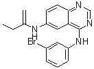 CAS 登录号:216163-53-0, N<sup>4</sup>-(3-溴苯基)-N<sup>6</sup>-(1-丁烯-2-基)-4,6-喹唑啉二胺