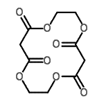 CAS#: 21620-29-1, 1,4,8,11-Tetraoxacyclotetradecane-5,7,12,14-Tetrone