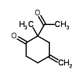 CAS#: 216302-79-3, 2-Acetyl-2-Methyl-4-Methylene-Cyclohexan-1-One