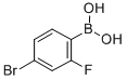 CAS#: 216393-64-5, 4-Bromo-2-Fluorobenzeneboronic Acid
