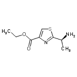 CAS#: 216480-96-5, Ethyl 2-[(1S)-1-Aminoethyl]-1,3-Thiazole-4-Carboxylate