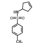 CAS 登录号：216578-30-2， N-(3-环戊烯-1-基)-4-甲基苯磺酰胺