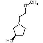 CAS#: 216666-99-8, (3R)-1-(2-Methoxyethyl)-3-Pyrrolidinol