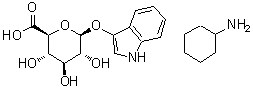 CAS#: 216971-58-3, Cyclohexanamine-1H-indol-3-yl beta-D-glucopyranosiduronic acid (1:1)