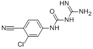 CAS 登录号：21702-93-2， 脒氯氰苄脲