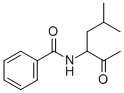 CAS 登录号：21709-70-6， N-(1-乙酰基-3-甲基丁基)-苯甲酰胺