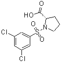 CAS 登录号：217326-48-2， 1-[(3,5-二氯苯基)磺酰基]-L-脯氨酸
