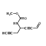 CAS 登录号：217442-31-4， 甲基(7-氧代-1,5-庚二炔-4-基)氨基甲酸酯