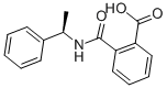 CAS 登录号：21752-35-2， 2-[[[(1R)-1-苯基乙基]氨基]羰基]-苯甲酸