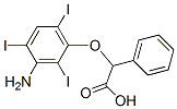 CAS 登录号：21761-85-3， 2-(3-氨基-2,4,6-三碘苯氧基)-2-苯基乙酸