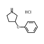 CAS#: 21767-15-7, 3-Phenoxypyrrolidine Hydrochloride (1:1)