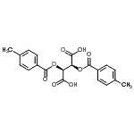 CAS 登录号：217968-14-4， (2S,3S)-2,3-二[(4-甲基苯甲酰)氧基]琥珀酸