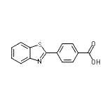 CAS#: 2182-78-7, 4-(1,3-Benzothiazol-2-Yl)Benzoic Acid