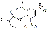 CAS 登录号：2183-38-2， (2,4-二硝基苯基) 2-氯-2-乙基-3-甲基戊酸酯