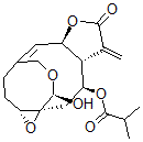 CAS#: 21871-14-7, 2-Methylpropanoic Acid [1a,2,6,6a,7,8,9a,10-Octahydro-11-Hydroxy-7-Methylene-8-Oxo-3H-4,10alpha-(Methanoxymethano)Oxireno[8,9]Cyclodeca[1,2-b]Furan-6-Yl] Ester