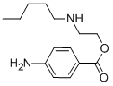 CAS 登录号：2188-67-2， 2-(戊基氨基)乙基 4-氨基苯甲酸酯
